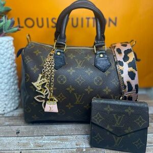 Louis Vuitton Speedy 25 🖤 BUNDLE🖤